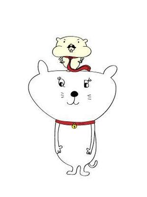 ASHINY (HUMAN)さんの電子出版社のキャラクター（ネコ＆ハムスター）への提案