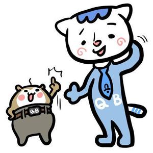 popten ()さんの電子出版社のキャラクター（ネコ＆ハムスター）への提案