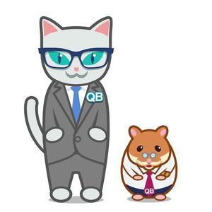 GABUさんの電子出版社のキャラクター（ネコ＆ハムスター）への提案