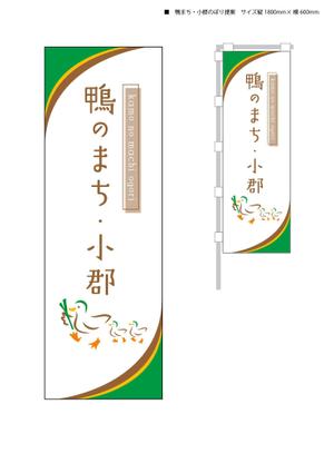 まる富 (Naxxxbee)さんのイベントのぼりデザイン（イラレロゴあり）への提案