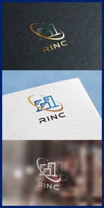 mogu ai (moguai)さんの解体工事業・防災点検業「RINC」のロゴへの提案