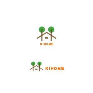Quiche3 (Quiche3)さんの商品型住宅　木の家　「KIHOME」（キホム）のロゴマーク大募集への提案