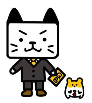haru-i (haru-i)さんの電子出版社のキャラクター（ネコ＆ハムスター）への提案
