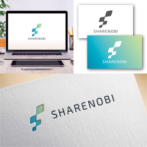 Hi-Design (hirokips)さんのシェアオフィス（店舗名：SHARENOBI（読み：シェアノビ））のロゴへの提案