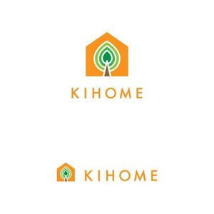 catwood (catwood)さんの商品型住宅　木の家　「KIHOME」（キホム）のロゴマーク大募集への提案