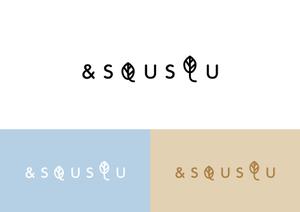 nanahoshi_tentou (nanahoshi_tentou)さんのベビー用品ブランド【＆SQUSQU (アンドスクスク)】のロゴ制作への提案