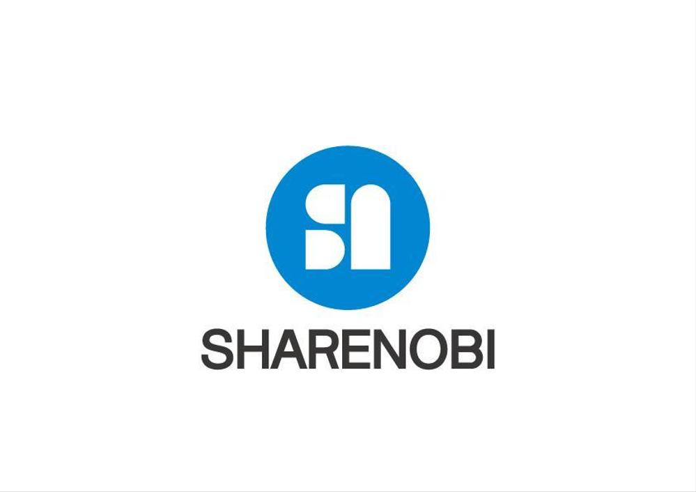 シェアオフィス（店舗名：SHARENOBI（読み：シェアノビ））のロゴ