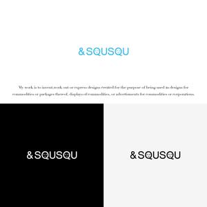 KT (KANJI01)さんのベビー用品ブランド【＆SQUSQU (アンドスクスク)】のロゴ制作への提案