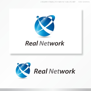 forever (Doing1248)さんの「リアルネットワーク株式会社」のロゴ作成への提案