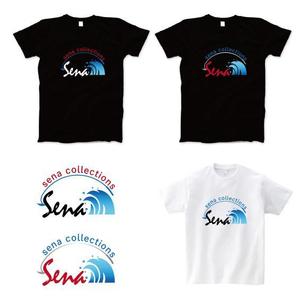 ambrose design (ehirose3110)さんの釣り人向けアパレルブランド「sena collections」のロンTデザインへの提案