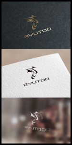 mogu ai (moguai)さんのアパレル、雑貨の通販ショップ「RYUTOO」のロゴ（商標登録予定なし）への提案