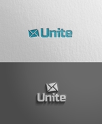 ヒロユキヨエ (OhnishiGraphic)さんの会社のシンボルマーク「unite」のロゴ。への提案