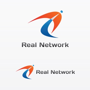 hs2802さんの「リアルネットワーク株式会社」のロゴ作成への提案
