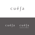 creative house GRAM (creative_house_GRAM)さんのアクセサリーブランド（Instagram）「cuéfa」のロゴへの提案