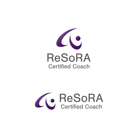 KT (KANJI01)さんの認定コーチ資格「ReSoRa認定コーチ」のロゴへの提案