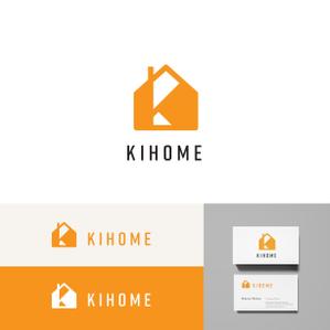 singstyro (singstyro)さんの商品型住宅　木の家　「KIHOME」（キホム）のロゴマーク大募集への提案