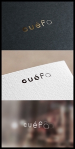 mogu ai (moguai)さんのアクセサリーブランド（Instagram）「cuéfa」のロゴへの提案