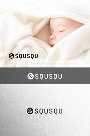 YOO GRAPH (fujiseyoo)さんのベビー用品ブランド【＆SQUSQU (アンドスクスク)】のロゴ制作への提案
