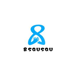 Pithecus (Pithecus)さんのベビー用品ブランド【＆SQUSQU (アンドスクスク)】のロゴ制作への提案