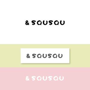 Pokeviju (pokeviju)さんのベビー用品ブランド【＆SQUSQU (アンドスクスク)】のロゴ制作への提案