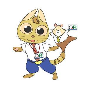 -- ()さんの電子出版社のキャラクター（ネコ＆ハムスター）への提案