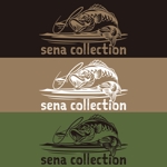 kcd001 (kcd001)さんの釣り人向けアパレルブランド「sena collections」のロンTデザインへの提案