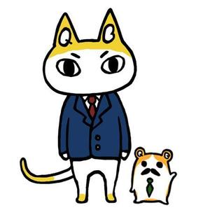 渡辺かよ (watanabekayo_333)さんの電子出版社のキャラクター（ネコ＆ハムスター）への提案