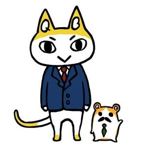 渡辺かよ (watanabekayo_333)さんの電子出版社のキャラクター（ネコ＆ハムスター）への提案