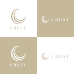m_flag (matsuyama_hata)さんのネイルサロン「CREST」のロゴ依頼への提案