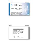 f-cycle (f-cycle)さんの電気通信工事の会社名刺作成依頼への提案