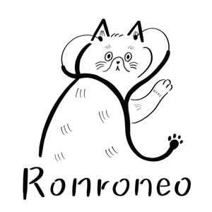 富田真美 (maruko0402)さんの動物病院「Ronroneo」(ロンロネオ)のロゴへの提案