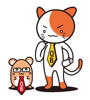 D-SEVEN ()さんの電子出版社のキャラクター（ネコ＆ハムスター）への提案