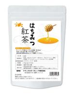 CUBE (cube1)さんのはちみつ紅茶（スタンドチャック袋）のラベルデザインへの提案