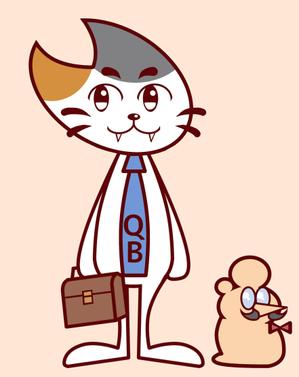 ikekuroさんの電子出版社のキャラクター（ネコ＆ハムスター）への提案