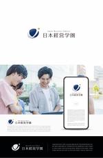 blue-3 (blue-3)さんの中国人留学生向けの「日本の経営学に関する情報を発信するメディア」のロゴへの提案