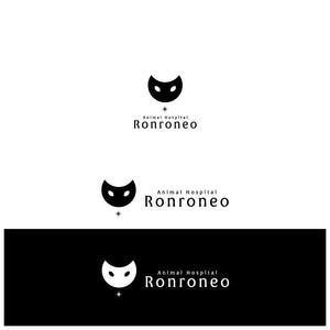 PUPYdesign (PUPY)さんの動物病院「Ronroneo」(ロンロネオ)のロゴへの提案