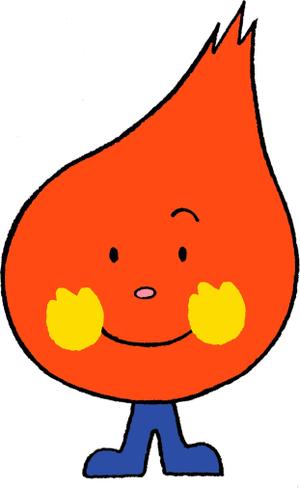 ChikakoKoudaさんの『炎』をイメージしたゆるキャラ作成への提案