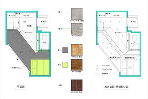 hqdesign ()さんの小さいカフェのレイアウト案（平面図）　のご依頼への提案