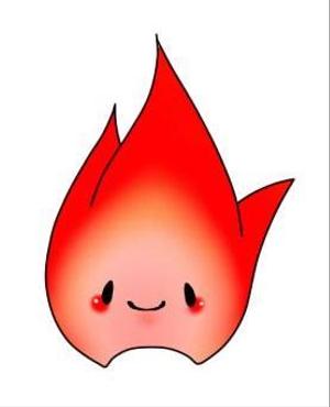 ヤシコ ()さんの『炎』をイメージしたゆるキャラ作成への提案