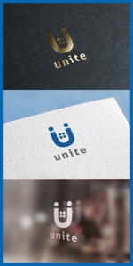 mogu ai (moguai)さんの会社のシンボルマーク「unite」のロゴ。への提案