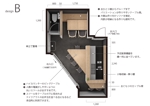 KMD (kasemiki)さんの小さいカフェのレイアウト案（平面図）　のご依頼への提案