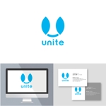 angie design (angie)さんの会社のシンボルマーク「unite」のロゴ。への提案