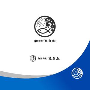 Suisui (Suisui)さんの海鮮　　和食処　「魚　魚　魚」のロゴへの提案