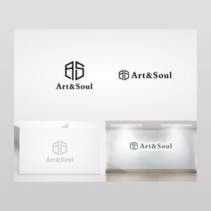 Yolozu (Yolozu)さんのNFTアートを提供する事業会社「Art&Soul 」のブランドロゴへの提案