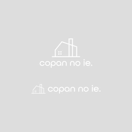 KT (KANJI01)さんの注文デザイン住宅" copan no ie. ”のロゴデザインへの提案