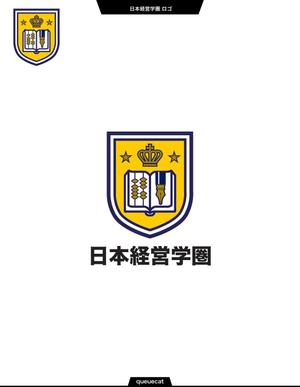 queuecat (queuecat)さんの中国人留学生向けの「日本の経営学に関する情報を発信するメディア」のロゴへの提案