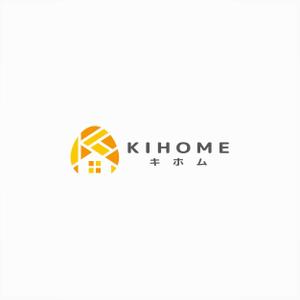 yyboo (yyboo)さんの商品型住宅　木の家　「KIHOME」（キホム）のロゴマーク大募集への提案