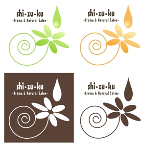 沙倉 (h-s-m2)さんのナチュラルセラピーサロンのロゴと名刺デザイン制作への提案