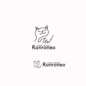 koromiru (koromiru)さんの動物病院「Ronroneo」(ロンロネオ)のロゴへの提案