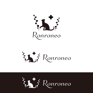 crawl (sumii430)さんの動物病院「Ronroneo」(ロンロネオ)のロゴへの提案